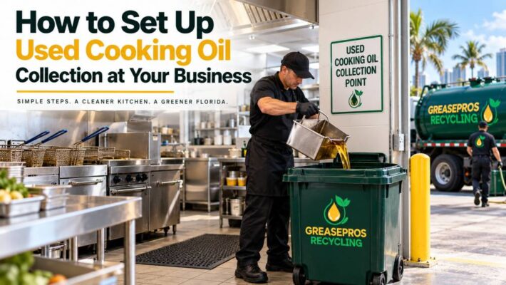 Innovative and Simple Ways to Collect Used Cooking Oil at Your Business