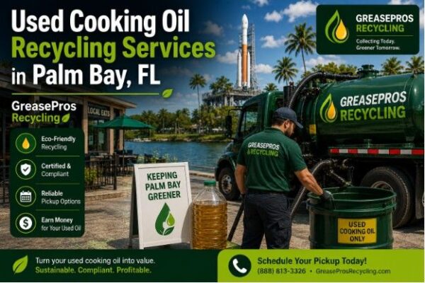 Used Cooking Oil Recycling Services in Palm Bay, FL – GreasePros Recycling 