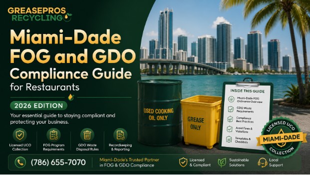 Miami-Dade FOG and GDO Compliance Guide for Restaurants — 2026 Edition