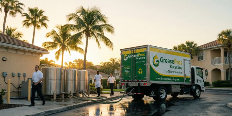 Florida Hotel Used Cooking Oil Pickup & Recycling- GreasePros Recycling