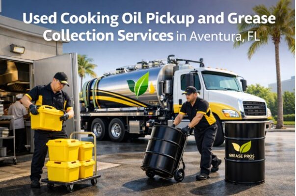 Used Cooking Oil Pickup and Grease Collection Services in Aventura, FL