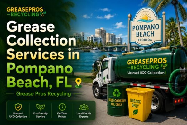 Grease Collection Services in Pompano Beach, FL — Grease Pros Recycling