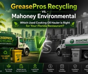 GreasePros Recycling vs. Mahoney Environmental — Which Used Cooking Oil Hauler Is Right for Your Florida Restaurant?