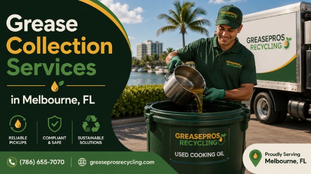 Grease Collection Services in Melbourne, FL | GreasePros Recycling