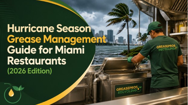 Hurricane Season Grease Management Guide for Miami Restaurants (2026 Edition)