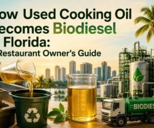 How Used Cooking Oil Becomes Biodiesel in Florida: A Restaurant Owner’s Guide
