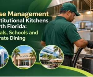 Grease Management for Institutional Kitchens in South Florida: Hospitals, Schools and Corporate Dining